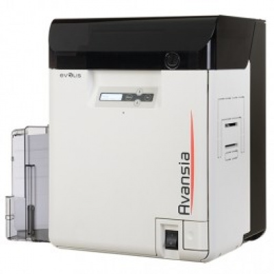 Evolis Avansia AV1HB000BD, card printer, dual sided, 24 dots/mm (600 dpi), USB, Ethernet, MSR, display