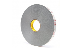 3M VHB 4956-P, 19 mm x 33 m, grey double-sided very strong adhesive acrylic tape, thickness 1,5 mm