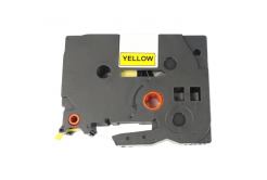 Brother TZ-SL661 / TZe-SL661, 36mm x 8m, black print / yellow tape, compatible tape