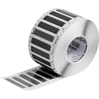 Brady HCM-75x15-B7643-BK / 620346, THT Heatex Cable Markers, 75.00 mm x 15.00 mm
