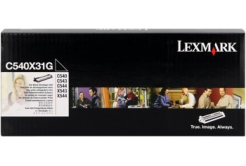 Lexmark originální developer 0C540X31G, black, 30000 pages, Lexmark X544x
