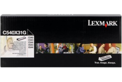 Lexmark originální developer 0C540X31G, black, 30000 pages, Lexmark X544x