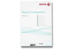 Xerox, fólie, transparentní, A4, 100 mic. 100 pcs pro černobílé kopírování a laserový tisk,