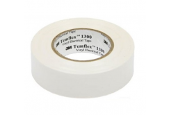 3M Temflex 1300 Elektroizolační páska, 19 mm x 20 m, bílá