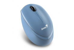 Genius Mouse NX-7009, 1200DPI, 2.4 [GHz], optical, 3 buttons, wireless, blue, 1 pc AA, Blue-Eye sensor, symmetrical