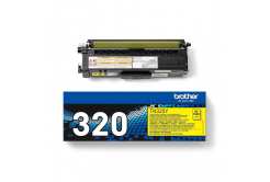 Brother TN-320Y yellow original toner