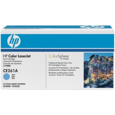 HP 648A CE261A cyan original toner