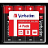 VERBATIM Alkaline Batteries AA, 4 Pack - Shrink