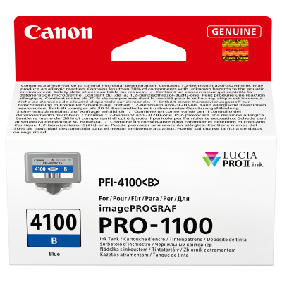 Canon PFI-4100 6786C001 blue original ink cartridge