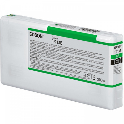Epson T913B green original ink cartridge