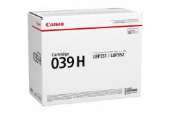 Canon CRG-039H (0288C001) black original toner