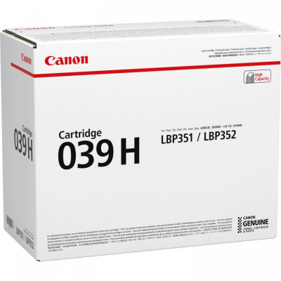 Canon CRG-039H (0288C001) black original toner