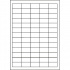 Self-adhesive labels 38 x 21,2 mm, 65 labels, A4, 1000 list