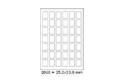 Self-adhesive labels 25 x 33 mm, 42 labels, A4, 100 sheets