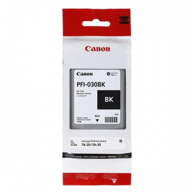 Canon PFI-030BK 3489C001 black original ink cartridge