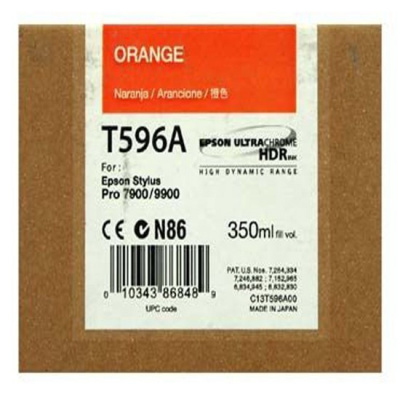 Epson T596A00 orange  original ink cartridge