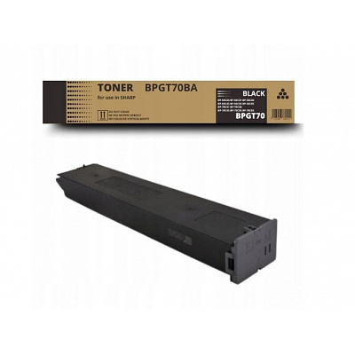 Sharp BP-GT70BA black compatible toner