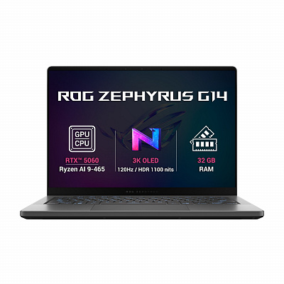 ASUS ROG Zephyrus G14/GA403GM-SY185WZ/AI9-465/14"/2880x1800/32GB/1TB/RTX 5060/W11H/Gray/2R