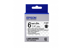 Epson LabelWorks LK-7TBN C53S657007 36mm x 9m, black text / transparent tape, original tape