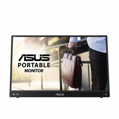 ASUS ZenScreen MB16ACV 90LM0381-B01370 Monitor, 15.6", IPS, FHD, 60Hz, 5ms, Black, 3R