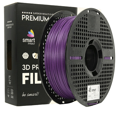 Smart Print FG-S213-E1, 3D filament, PETG + CF, 1.75mm, 1000g, Purple