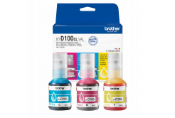 Brother BTD100CLVAL color multipack of original cartridges