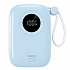 Powerton ENERGY PASTEL EDITION Power Bank 10000mAh, 2x USB-C, 22.5W, integrated cables, blue