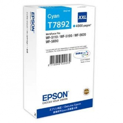 Epson C13T789240 cyan original ink cartridge