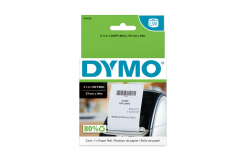 Dymo 2191636, 57mm x 91m, white non-adhesive cash register receipts