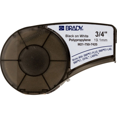 Brady M21-750-7425 / 121016, polypropylene tape, 19.05 mm x 6.40 m