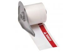 Brady M7-38-483-DANGER / 174623, 101.60 mm, Polyester, red text / white tape