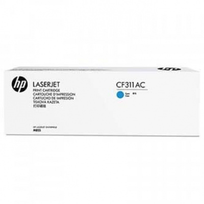 HP original toner CF311AC, cyan, 31500 