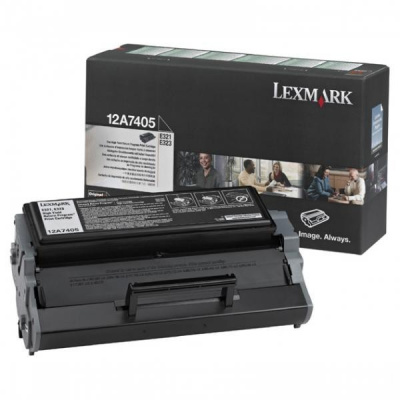 Lexmark 12A7405 black original toner