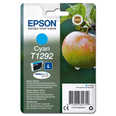 Epson T1292 C13T12924012 cyan original ink cartridge