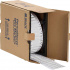 Brady LSZH-250-2-WT / 141232, labels, THT Low Smoke Halogen Free Permasleeve Wire Marking Sleeves, 50.80 mm x 11.15 mm