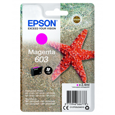 Epson 603 C13T03U34010 magenta original ink cartridge