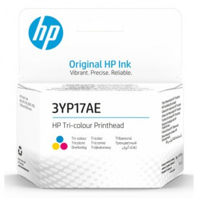 HP originální tisková hlava 3YP17AE, Tri-color, HP Smart Tank 670, 675