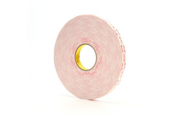 3M VHB 4932-P, 25 mm x 33 m, white double-sided adhesive acrylic tape, thickness 0,64 mm