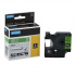 Dymo 1805414, 12mm x 5,5m, white text/green tape, original tape