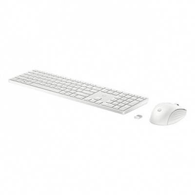 HP 655 sada klávesnice bezdrátová CZ/SK, bílá s bezdrátovou optickou myší, AAA, klasická, 2.4 [GHz]