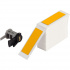 Brady M6-09-7593-YL / 312125, Engraved Plate Replacement Labels, 25 mm x 75 mm
