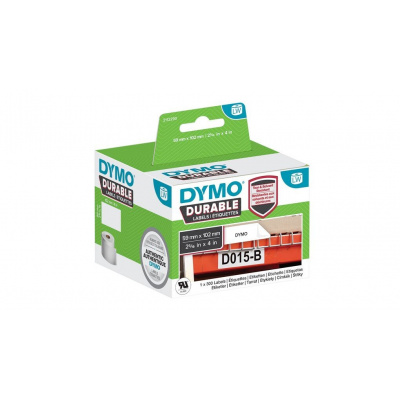 Dymo 2112290, 102mm x 59mm, shipping, white polypropylene labels