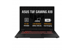 ASUS TUF Gaming A18/FA808UM-S9143Z/R7-260/18"/2560x1600/16GB/512GB/RTX 5060/no OS/Gray/2R
