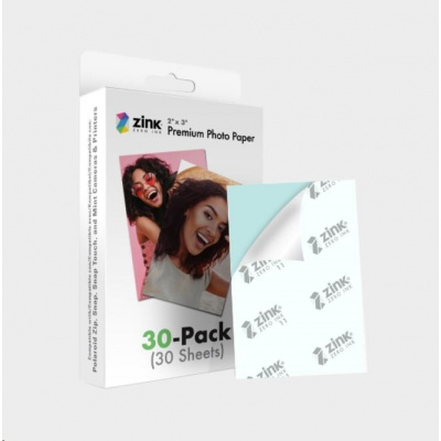 Polaroid Zink Media ZINKPZ2X320, 2x3", 30pcs, photo paper