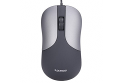 Marvo Mouse DMS002GY, 1200DPI, optic, 3tl., wired USB, grey, office