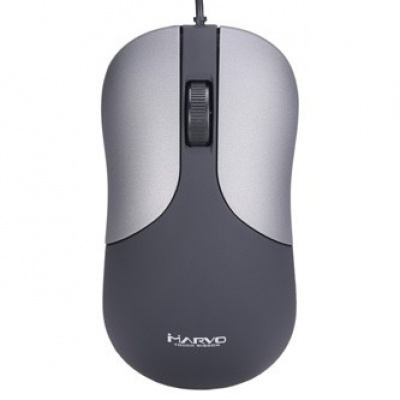 Marvo Mouse DMS002GY, 1200DPI, optic, 3tl., wired USB, grey, office