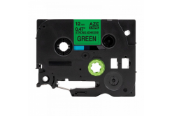 Brother TZ-S731/TZe-S731,12mm x8m extr.adh. black / green, compatible tape