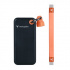 Verbatim 32197 Pocket SSD Black/Orange, External SSD drive, 2000GB, M.2, 1000 MB/s-R, 1000 MB/s-W, USB-C, black-orange