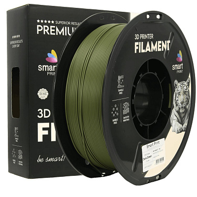 Smart Print FG-S222-E1, 3D filament, PETG Matte, 1,75mm, 1000g, Dark Green