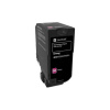 Lexmark 74C2HME magenta original toner